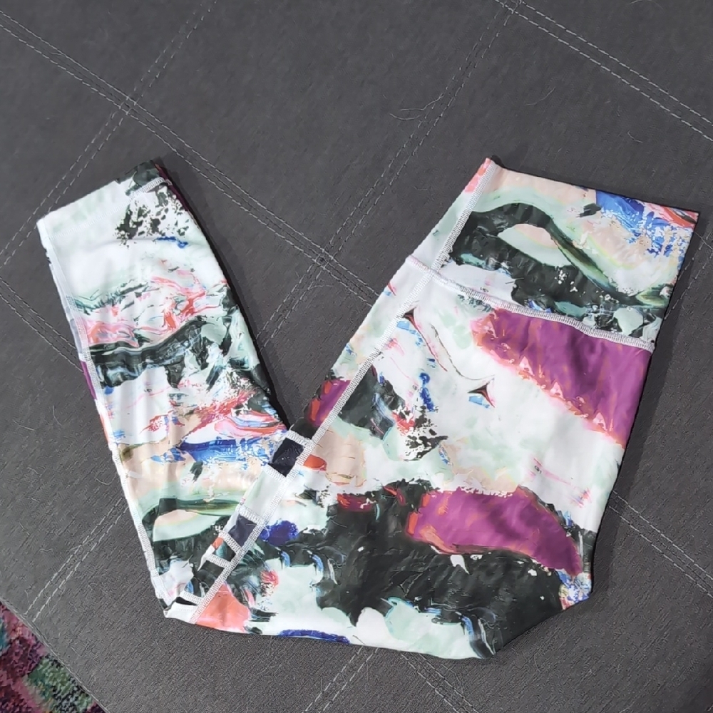 Lululemon Abstract Print Leggings